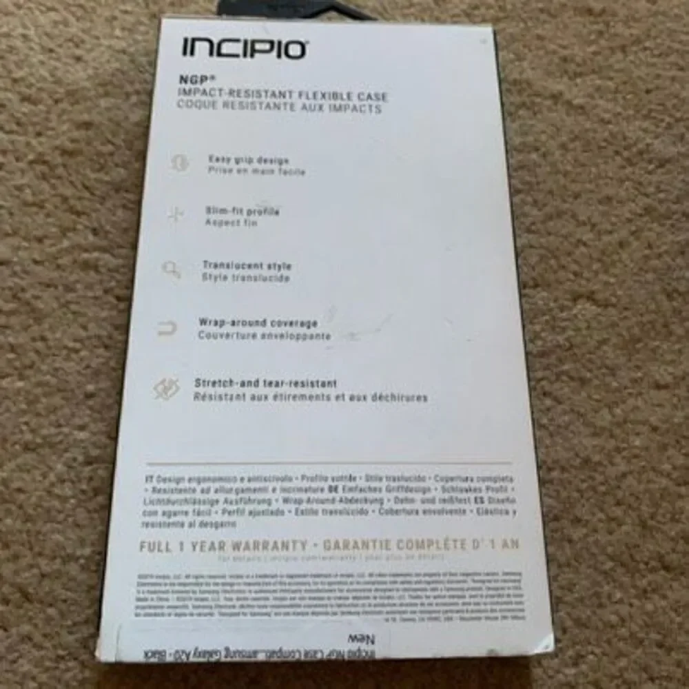 Incipo NGP Impact Resistant Flexible Case For Samsung Galaxy A20 *New*